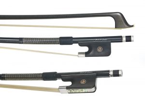 Carbon fibre double bass bow